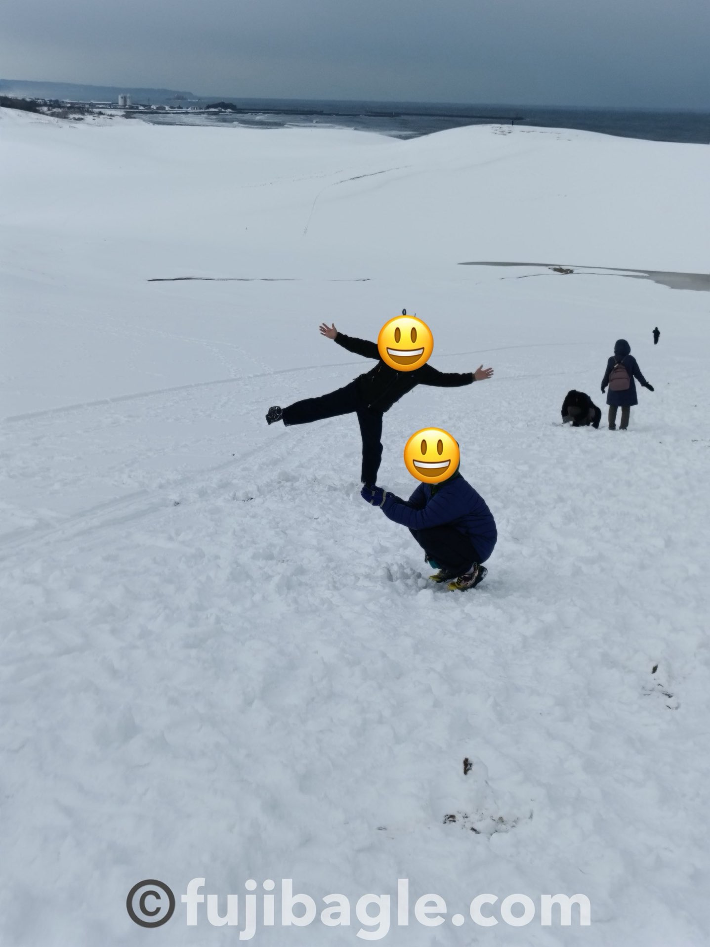 他の観光客の方がニコニコされてました